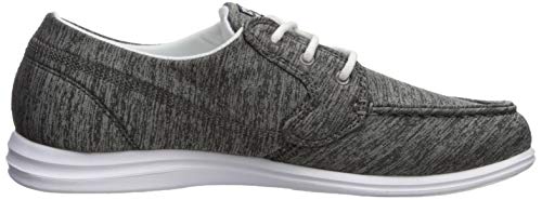 Brunswick Ladies Karma Bowling Shoes- Grey/White, 8.5