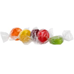 Fruit Flavored Hard Candy - Classic Hard Candy - 4 LB Bulk Candy - Assorted Fruit Flavored Candy - Individually Wrapped Bulk Candies