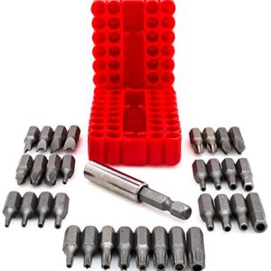 Bastex Tamper Proof Security Screw Hex Bit Head Set