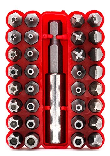 Bastex Tamper Proof Security Screw Hex Bit Head Set