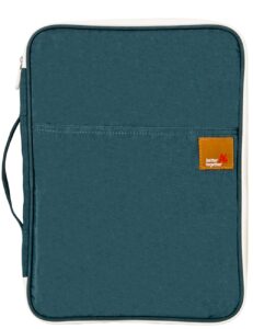 mygreen universal travel case for a4 document and small electronics and accessories -dark green