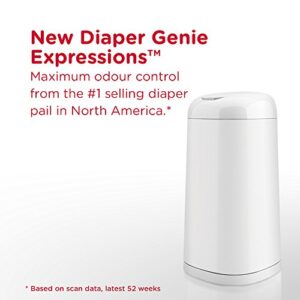 Playtex Diaper Genie Expressions Diaper Pail Fabric Sleeve, Blue Tile