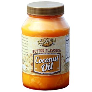 golden barrel butter flavored coconut oil (32 oz.)