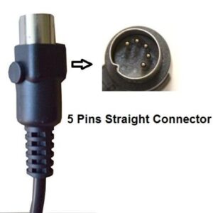 hmleaf®2 Button 5 pin Lift Chair Hand Control or Power Recliner Hand Controller(Deeper Connector)