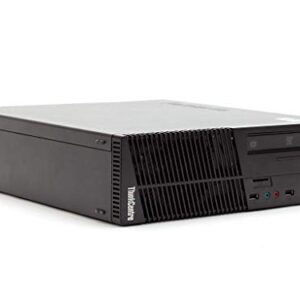 Lenovo ThinkCentre M71e SFF Desktop PC - Intel Core i3-2100 3.1GHz 8GB 250GB Windows 10 Professional (Renewed)