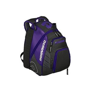 demarini voodoo rebirth baseball backpack - purple