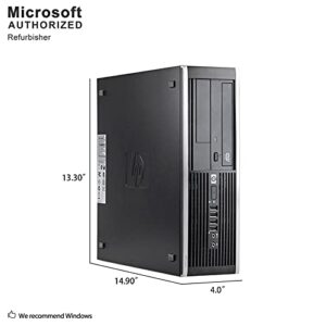 HP 6305 Pro Desktop PC - AMD Athlon A4-5300B 3.4GHz 8GB 250GB DVD Windows 10 Professional (Renewed)