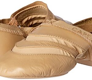 Capezio Women's Freeform Jazz Shoe, Caramel, 13.5 Wide