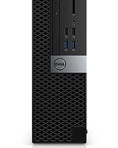 Dell HNHKX OptiPlex 7040 SFF Small Desktop (Intel Core i7-6700, 16GB 2133MHz DDR4 RAM, 256G SSD, Windows 10 Pro, Black)