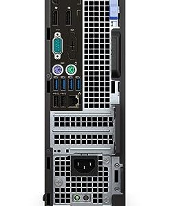 Dell HNHKX OptiPlex 7040 SFF Small Desktop (Intel Core i7-6700, 16GB 2133MHz DDR4 RAM, 256G SSD, Windows 10 Pro, Black)