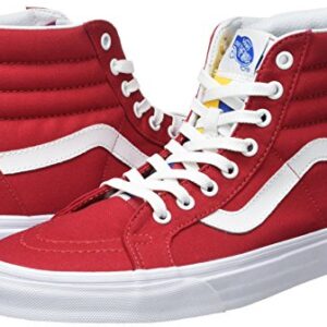 Vans Unisex SK8-Hi Reissue (1966) Mens Skateboarding-Shoes VN-A2XSBMXE, Red/Blue, US Men 4