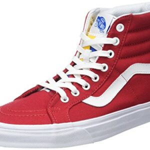 Vans Unisex SK8-Hi Reissue (1966) Mens Skateboarding-Shoes VN-A2XSBMXE, Red/Blue, US Men 4