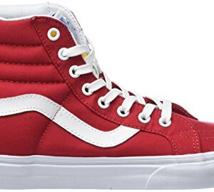 Vans Unisex SK8-Hi Reissue (1966) Mens Skateboarding-Shoes VN-A2XSBMXE, Red/Blue, US Men 4