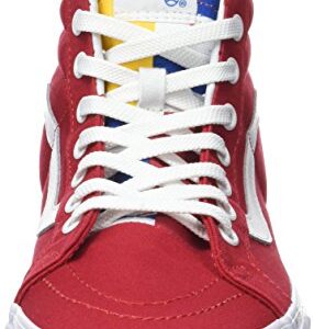 Vans Unisex SK8-Hi Reissue (1966) Mens Skateboarding-Shoes VN-A2XSBMXE, Red/Blue, US Men 4