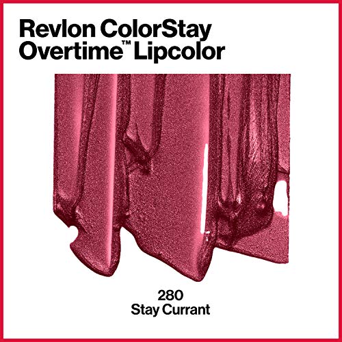 Revlon ColorStay Overtime Liquid Lip Color, Stay Currant [280] 1 ea (Pack of 2)