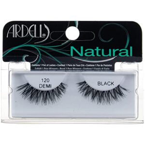 ardell fashion lashes natural strip lash, black [120] 1 ea (pack of 3)