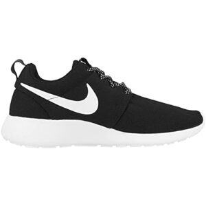 Nike Women's Roshe One Running Shoe,Black/White/Dark Grey,7.5