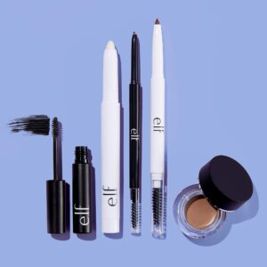 e.l.f. Shape & Stay Brow Pencil Universal Formula, 0.6 oz. Clear