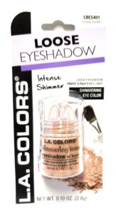 l.a. colors shimmering loose eyeshadow (honey suckle)