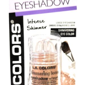 L.A. Colors Shimmering Loose Eyeshadow (Honey Suckle)