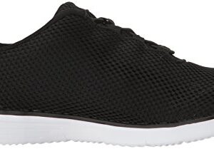 Propét Womens TravelFit Prestige Walking Shoe, Black, 9.5 XX-Wide US