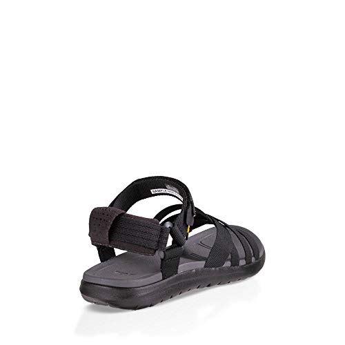 Teva Women's Sanborn Sandal, Black, 5 Medium US