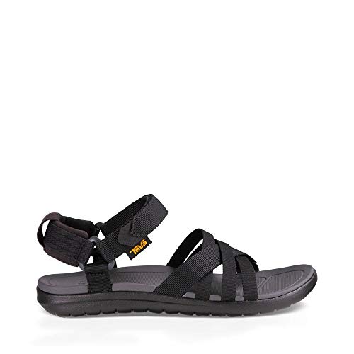 Teva Women's Sanborn Sandal, Black, 5 Medium US