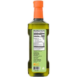 BetterBody Foods Refined Avocado Oil, Non-GMO Cooking Oil, Kosher, Keto and Paleo Diet Friendly, for High-Heat Cooking, Frying, Baking, 100% Pure Avocado Oil, 500 mL, 16.9 Fl Oz