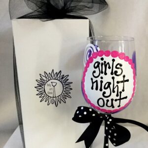 "Girls Night Out" Wine Glass