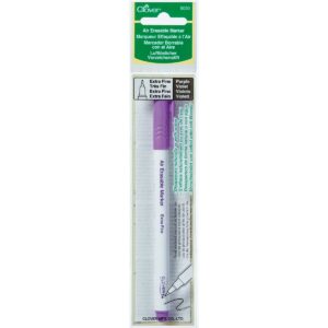 clover air-erasable marker - extra fine-purple