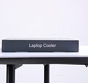 TopMate C5 12-15.6 inch Gaming Laptop Cooler Cooling Pad | 5 Quiet Fans and LCD Screen | 2500RPM Strong Wind Designed for Gamers and Office