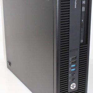 HP 600 G2 ProDesk SFF Desktop, Intel Quad-Core i5-6500 Upto 3.6GHz, 32GB RAM, 1TB SSD, AMD Radeon HD6450 1GB 4K, Wi-Fi, Bluetooth, DVD, HDMI, DisplayPort - Windows 10 Pro (Renewed)