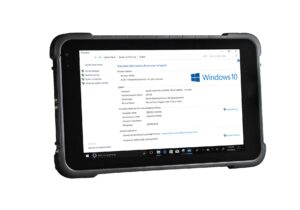 vanquisher 8-inch industrial rugged tablet pc, windows 10 pro 64-bit | 7800mah battery | gps gnss | 4g lte| drop resistant, for enterprise field mobility