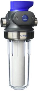 culligan wh-s200-c whole-house sediment water filtration system, (clear, black, blue)