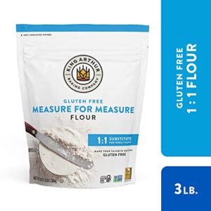 King Arthur, Measure for Measure Flour, Certified Gluten-Free, Non-GMO Project Verified, Certified Kosher, 3 Pounds, Packaging May Vary