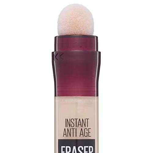 Maybelline Instant Anti Age Eraser Eye Concealer, Dark Circles and Blemish Concealer, Ultra Blendable Formula, 03 Fair