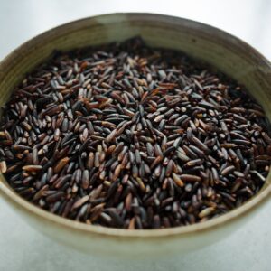 Heirloom Thai Black Rice by Rebirth Rice, 100% all natural, 4lb (64oz), NON-GMO & Direct Trade