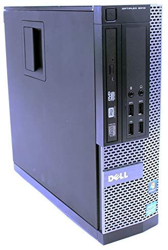 Dell Optiplex 9010 SFF Desktop PC - Intel Core i5-3470 3.2GHz 8GB 128GB SSD DVD-RW Windows 10 Professional (Renewed)