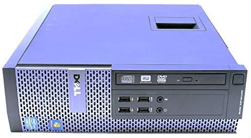 Dell Optiplex 9010 SFF Desktop PC - Intel Core i5-3470 3.2GHz 8GB 128GB SSD DVD-RW Windows 10 Professional (Renewed)