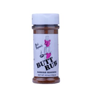 Bad Byrons Butt Rub Barbecue Seasoning 4.5 Ounce - Pack 2