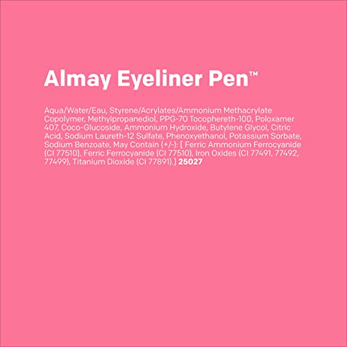 Almay Eyeliner Pen, Black, 1 count