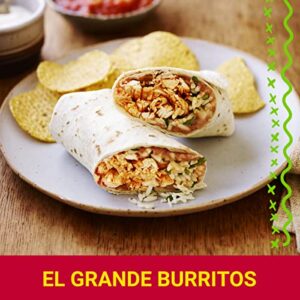 Old El Paso Restaurant Style Grande Flour Tortillas, 6-count (Pack of 5)