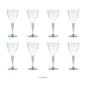 Mozaik 8 ct Wine Glass, Clear