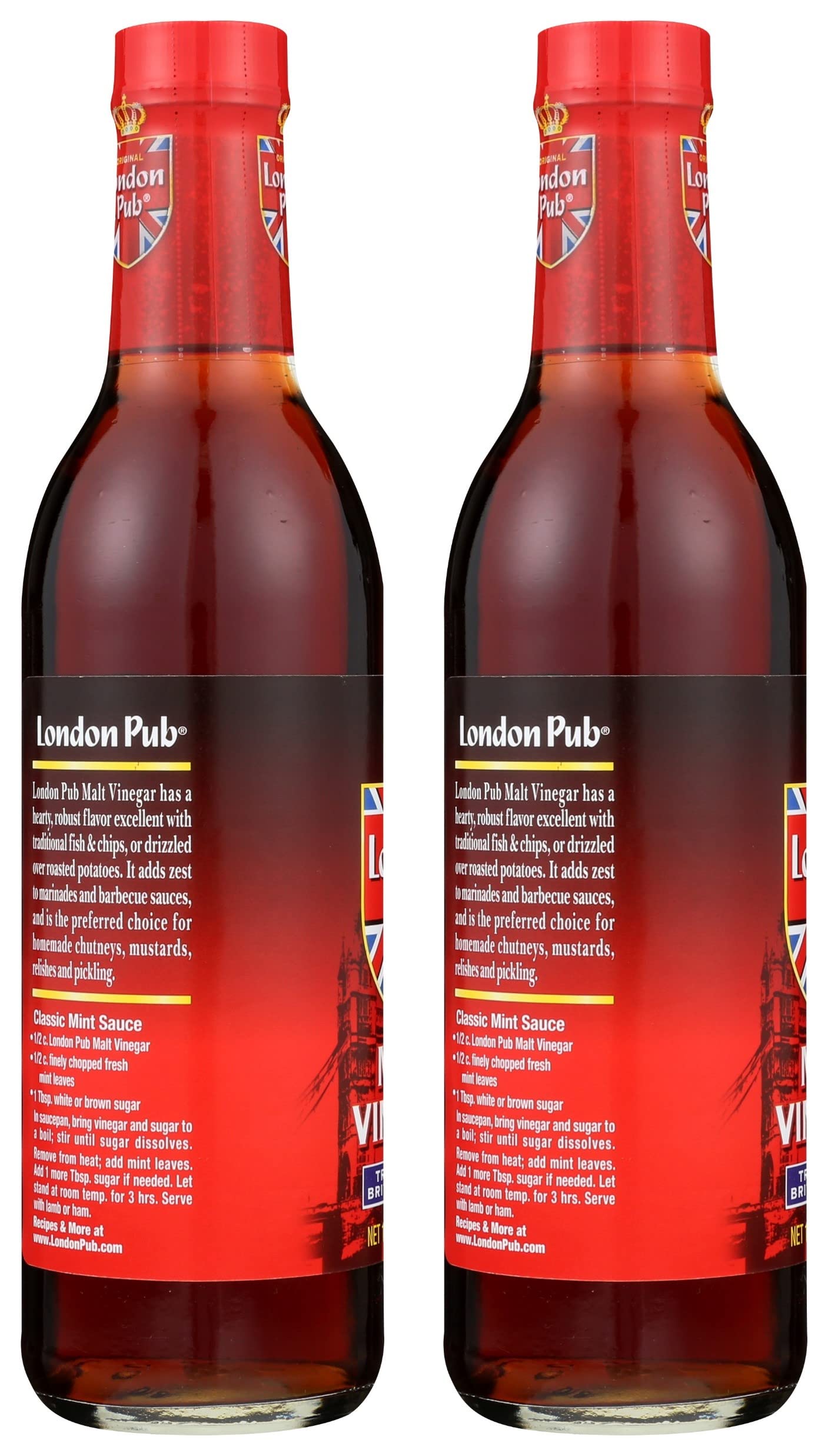 London Pub Malt Vinegar 12.7 OZ(Pack of 2)