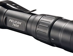 Pelican 7600 Rechargeable LED Tactical Flashlight (Black)