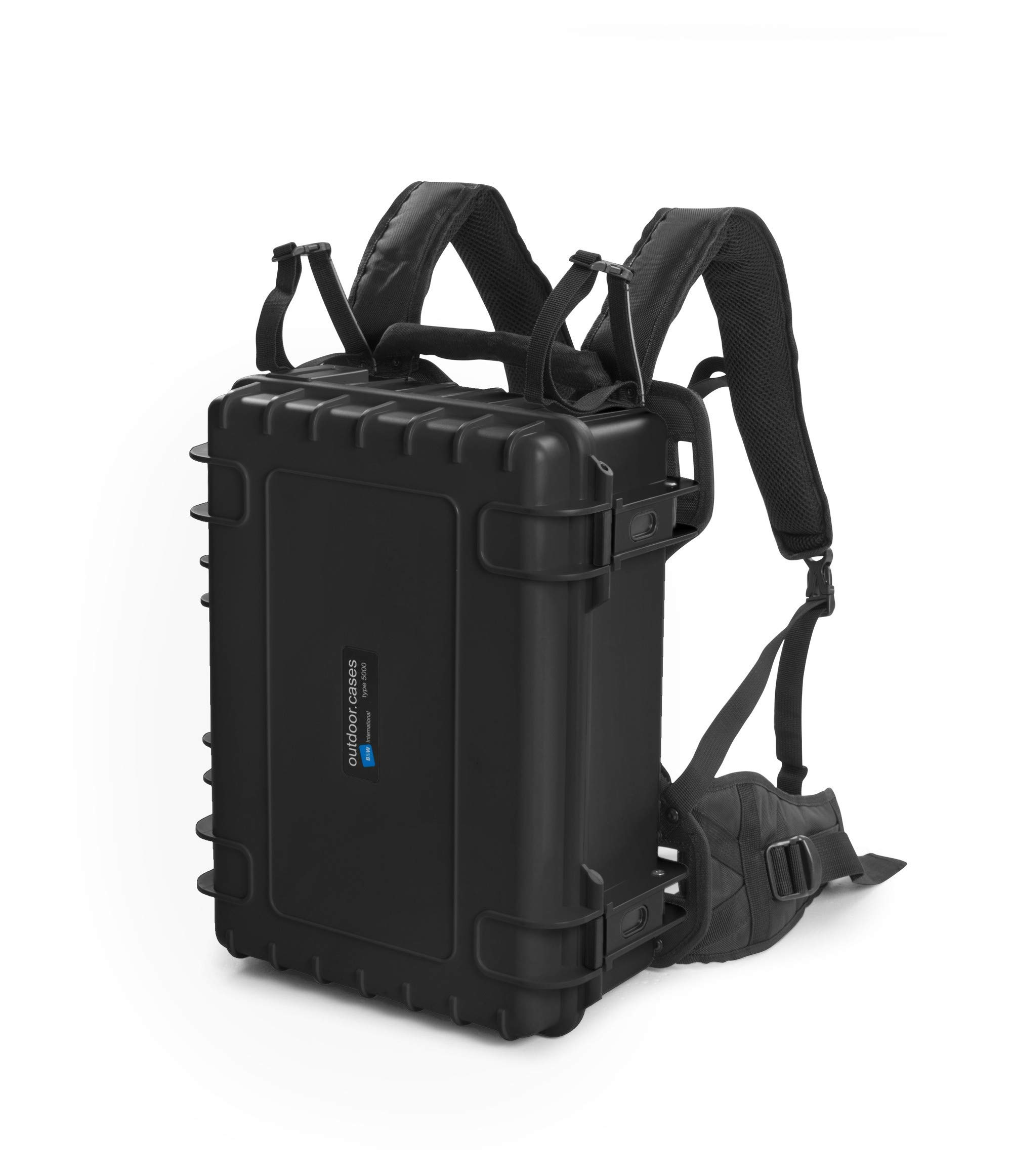 B&W International Backpack System (BPS), Black, Type 5000, 5500, 6000