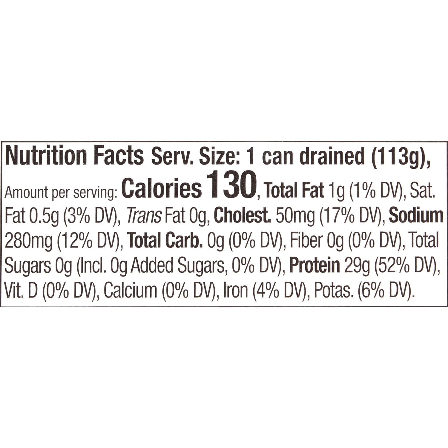 Bumble Bee Solid White Albacore Tuna in Water 5 oz Can (Pack of 8) - Wild Caught Tuna - 29g Protein per Serving - Non-GMO Project Verified Gluten Free Kosher - Great for Tuna Salad & Recipes