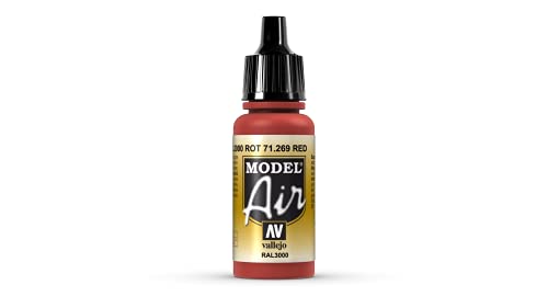 Vallejo Red Model Air 17ml Paint