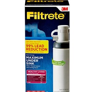 Filtrete Maximum Under Sink Water Filtration System 3US-MAX-S01