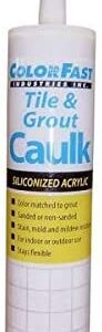 Colorfast Siliconized-Acrylic Caulking - Sanded Mapei Colors - 10.3 fl oz (Brick Red #113)